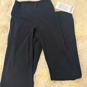 Lululemon groove nulu high rise flared pant regular size 4 black NWT